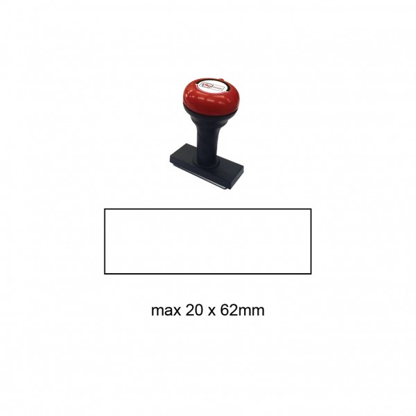 Hand Stamp MS2062R , 20x62mm